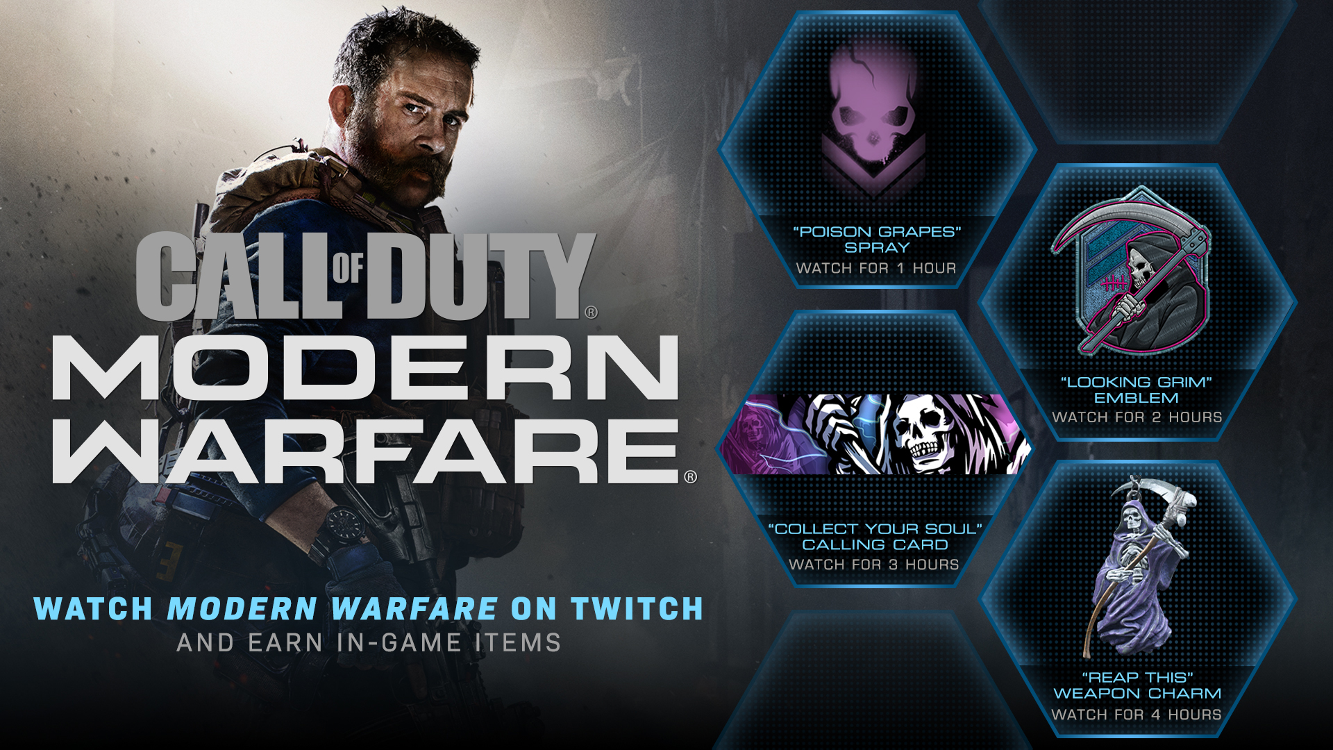 You can earn in-game Modern Warfare loot by watching streamers on
