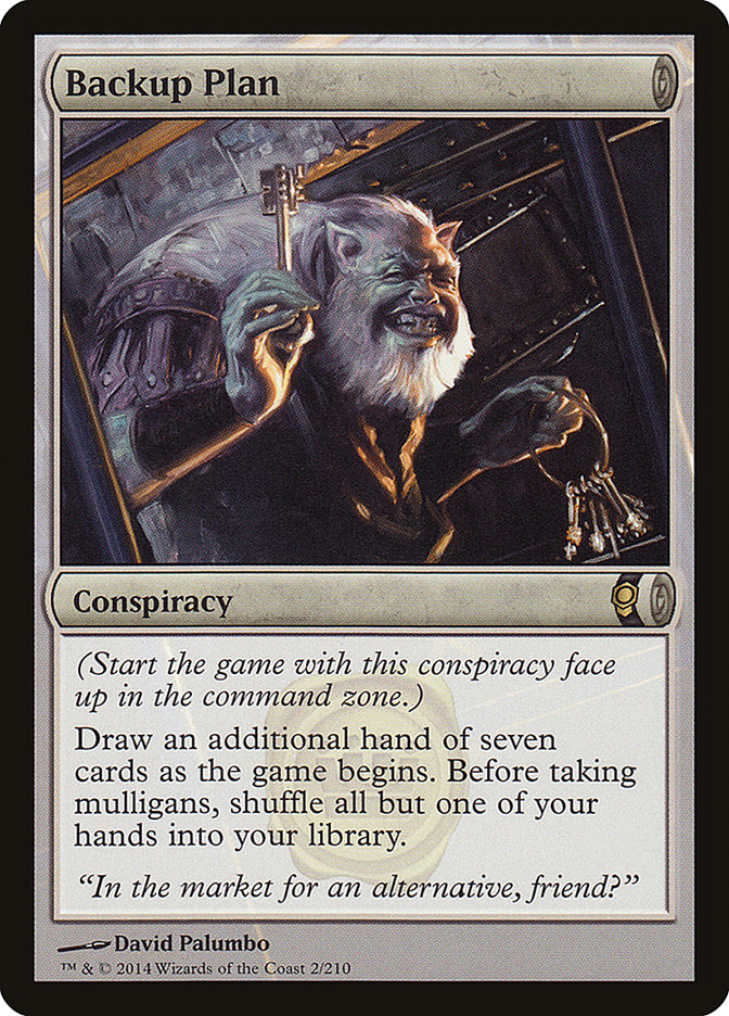 Backup Plan MTG Conspiracy