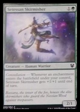 Setessan Skirmisher Leak Magic Theros Beyond Death