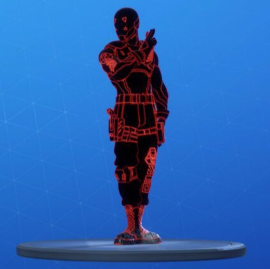 Something funky is going on with Fortnite's 8-Ball vs. Scratch skin ...