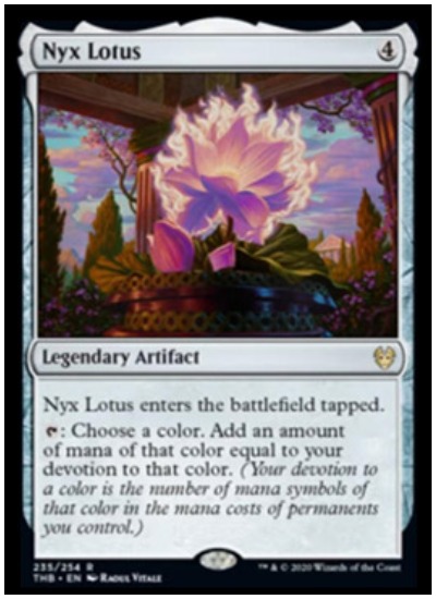 Nyx Lotus THB MTG