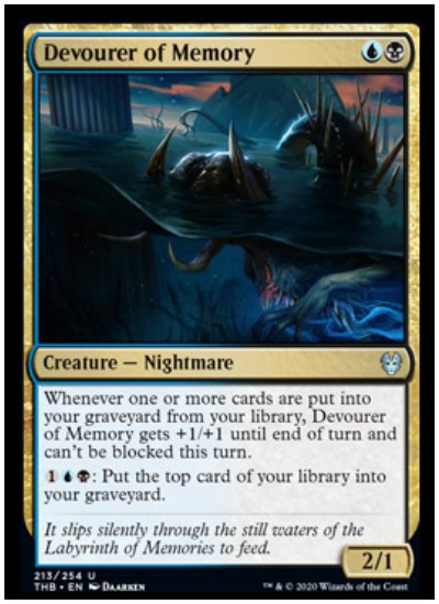 Devourer of Memory THB MTG