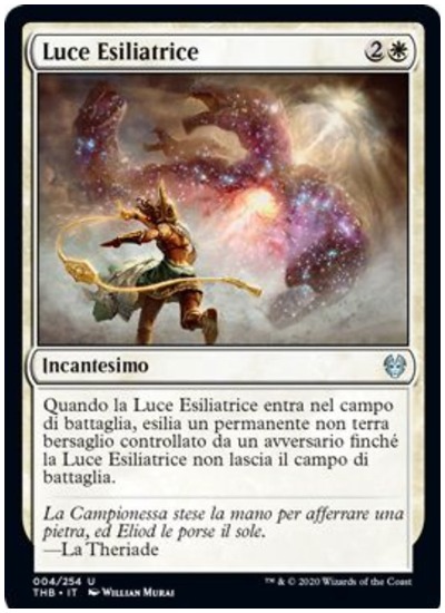 Banishing Light THB Magic The Gathering