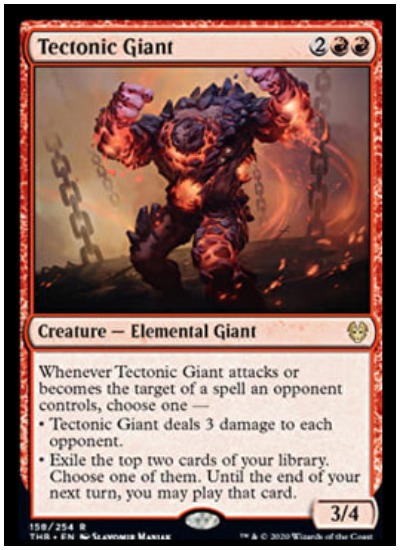 Tectonic Giant THB MTG