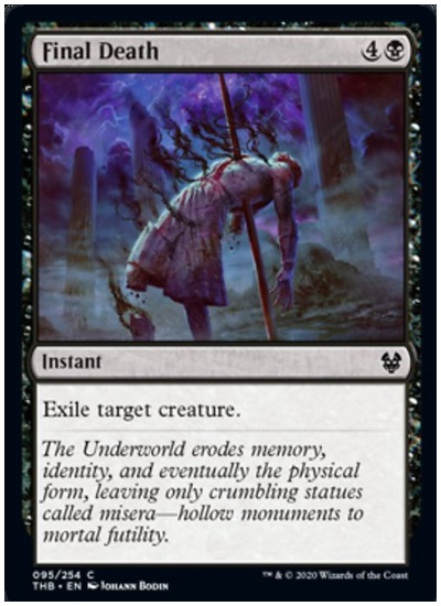 Final Death THB MTG