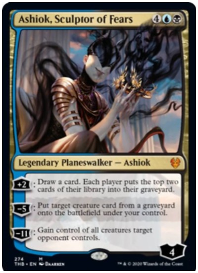Ashiok, Sculptor of Fears THB Planeswalker Deck MTG