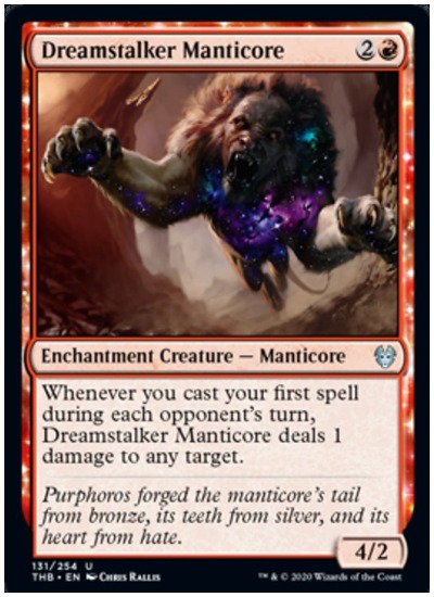 Dreamstalker Manticore THB MTG