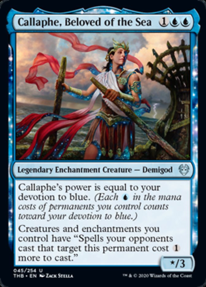 Callaphe, Beloved of the Sea blue meta Magic: The Gathering Arena Theros Beyond Death