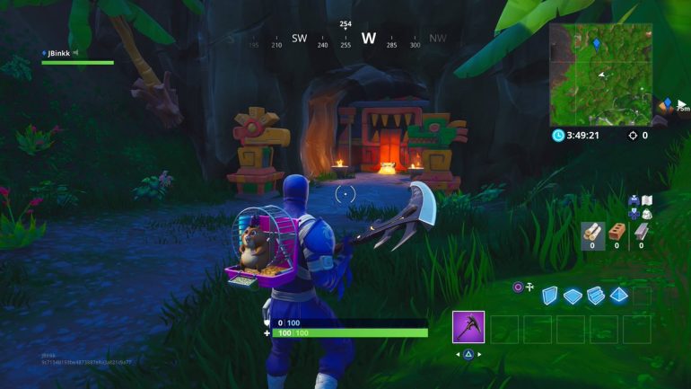 onde encontrar a estrela de batalha secreta da semana 3 da temporada 8 de fortnite - passe de batalha fortnite temporada 3