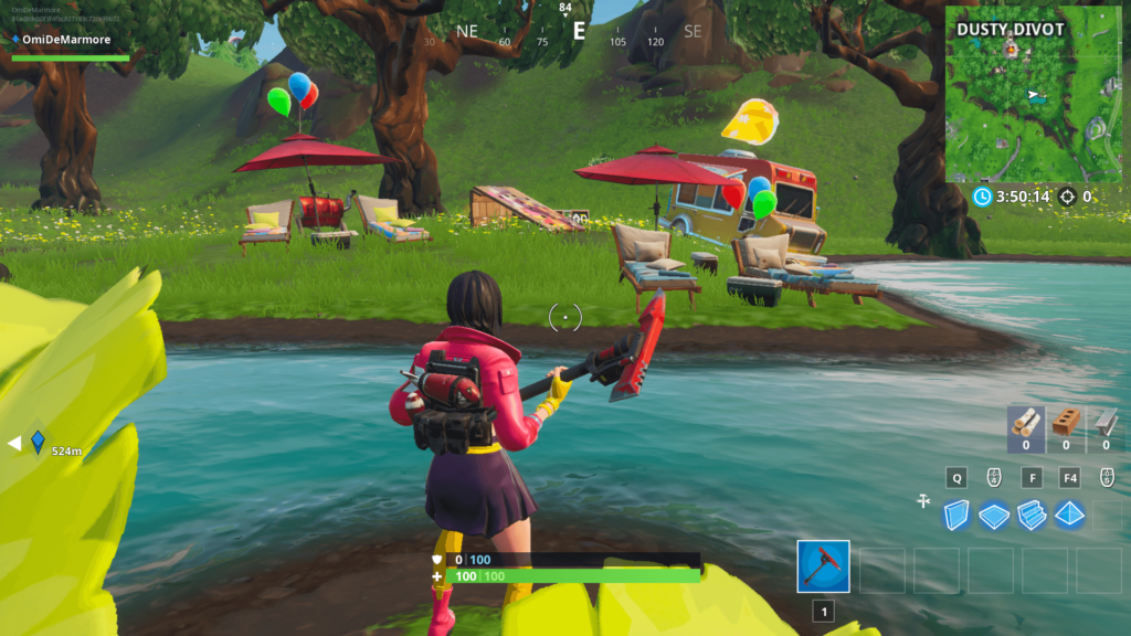 captura de pantalla via epic games - ubicaciones de todas las fiestas de playa fortnite